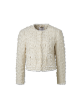 Image sur Veste de blazer à l'aspect plume