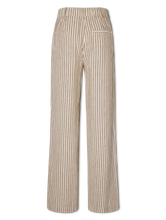 Image sur Pantalon en lin rayé