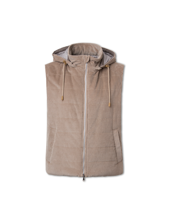 Bild von Steppgilet aus Cord