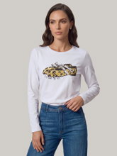 Image sur T-shirt à manches 3/4