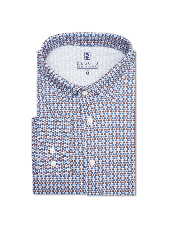 Image sur Chemise en jersey de coupe régulière