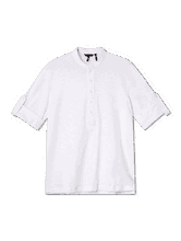 Bild von Henley-Shirt aus Flammgarn