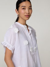 Bild von Schlupfbluse mit 3D_Blumen