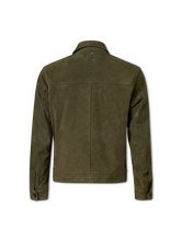 Image sur Veste en cuir velours MALBANO