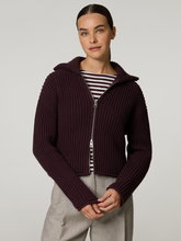 Bild von Strickjacke aus Grobstrick