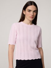 Image sur T-shirt en tricot