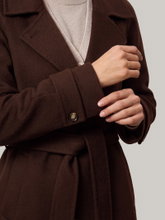 Image sur Manteau en laine mélangée