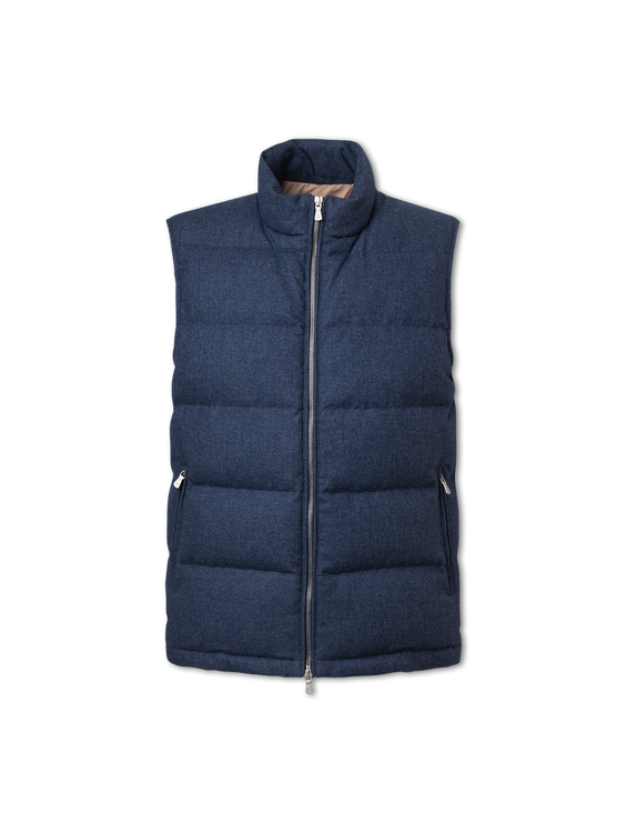 Image sur Gilet en duvet et cachemire