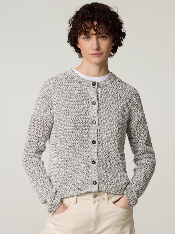 Image sur Cardigan en grosse maille