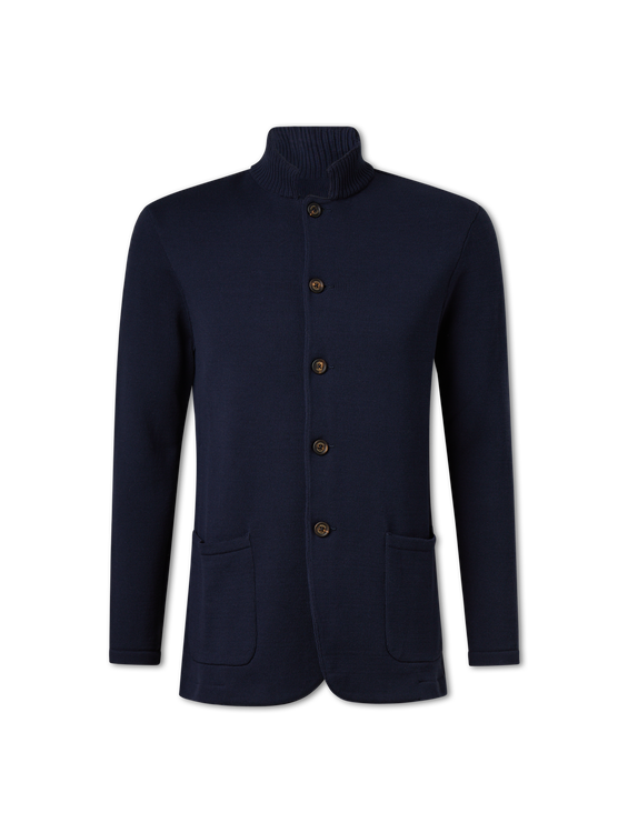 Bild von Strickjacke aus Baumwolle