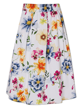 Image sur Jupe midi à imprimé