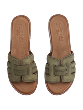 Image sur Sandales en cuir velours