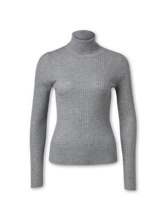 Bild von Rollkragenpullover aus Wolle