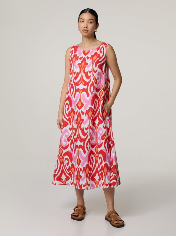 Bild von Midikleid aus Leinen