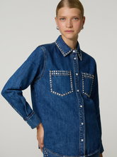 Bild von Hemdbluse aus Denim LINK