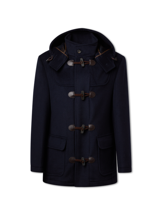 Bild von Dufflecoat mit Wolle