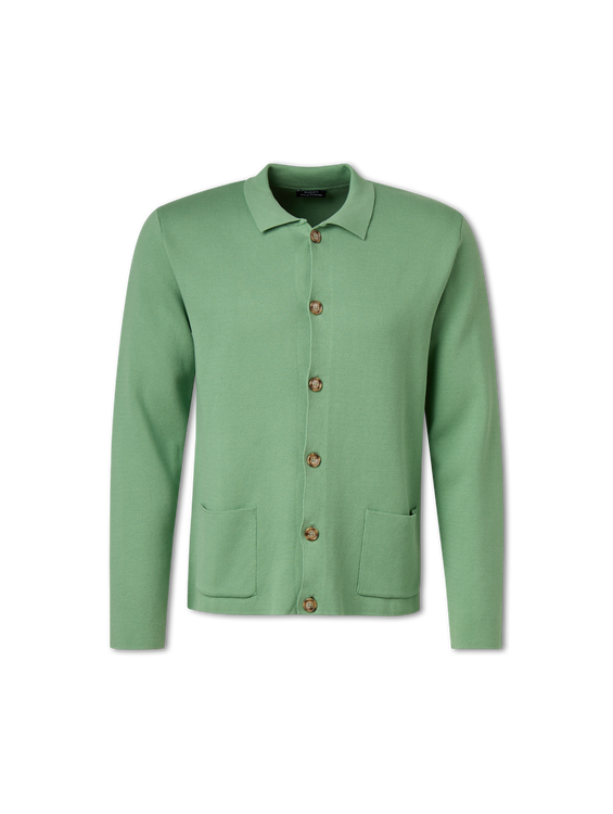 Bild von Strickjacke aus Baumwolle