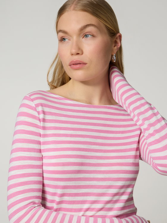 Bild von Langarmshirt mit Streifen