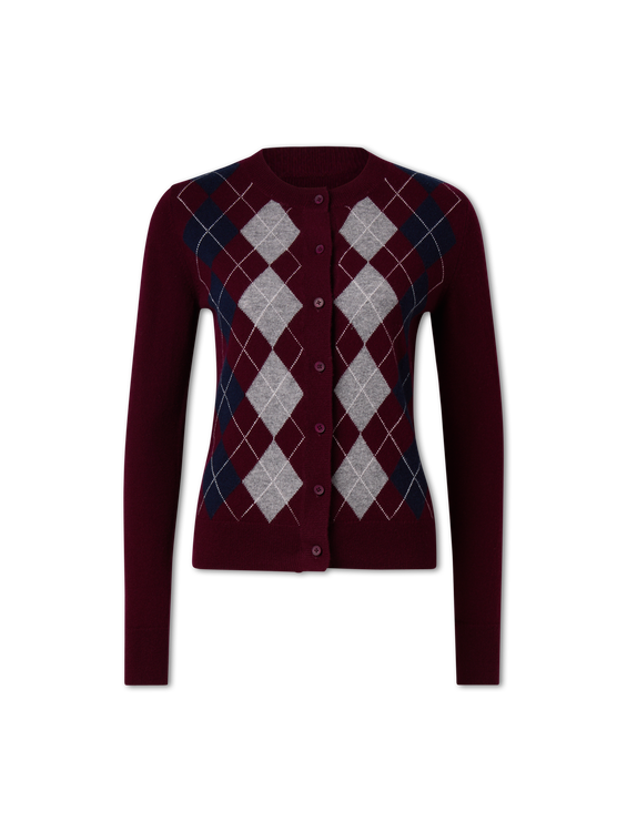 Image sur Casmere Argyle Cardigan