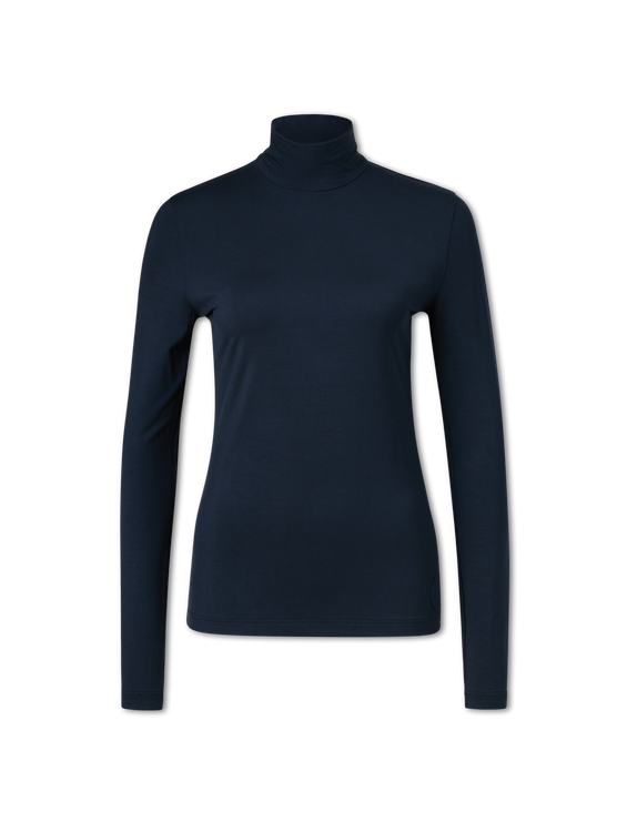 Bild von Langarmshirt mit Stehkragen