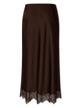 Image sur Jupe mi-longue en satin