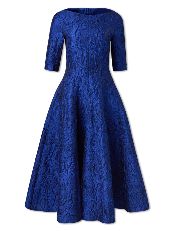 Image sur Robe de soirée en jacquard