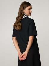 Bild von Kurzarmbluse mit Leinen RAINA