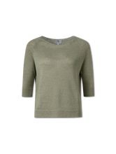 Bild von Strickshirt aus Leinen