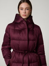 Image sur Manteau en duvet avec ceinture