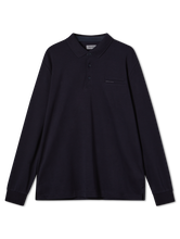 Bild von Langarm Poloshirt