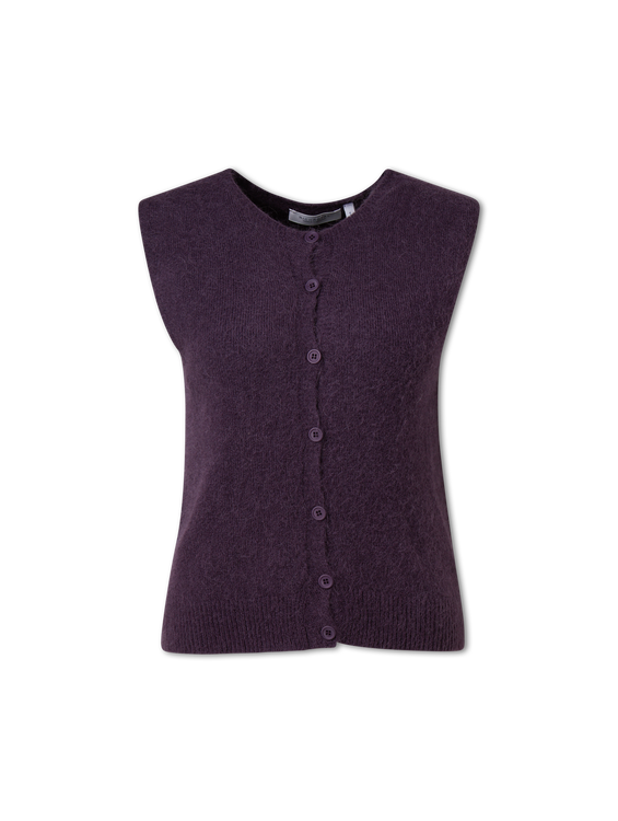 Bild von Strickgilet mit Alpaka