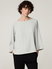 Bild von BLUSE UNI WEIT R-NECK