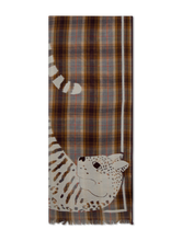 Bild von Schal mit Tiermotiven
