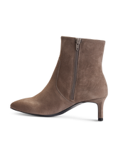 Image sur Bottines en cuir velours