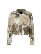 Image sur Veste bomber à imprimé floral