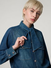 Bild von Hemdbluse aus Denim