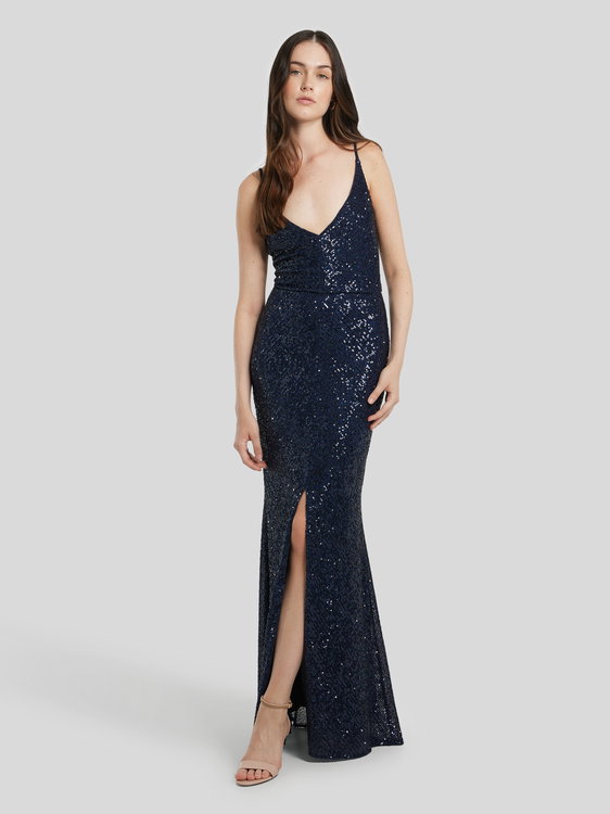 Image sur Robe de soirée à paillettes