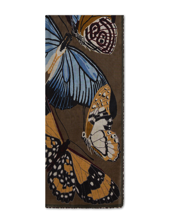 Image sur Écharpe à motifs de papillons