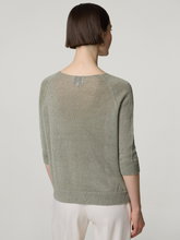 Bild von Strickshirt aus Leinen