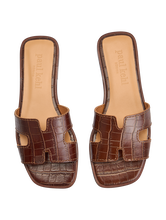 Image sur Sandales en croco