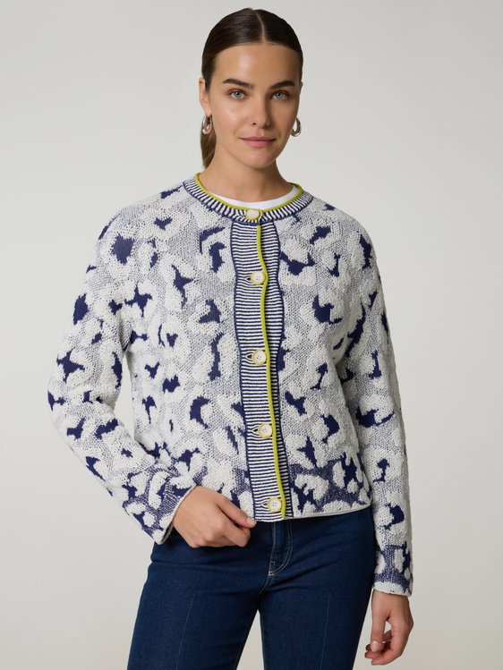 Image sur Cardigan à motif léopard