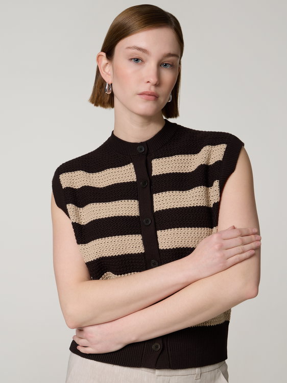 Bild von Strickgilet LYDISY