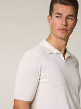 Image sur Polo en coton tricoté