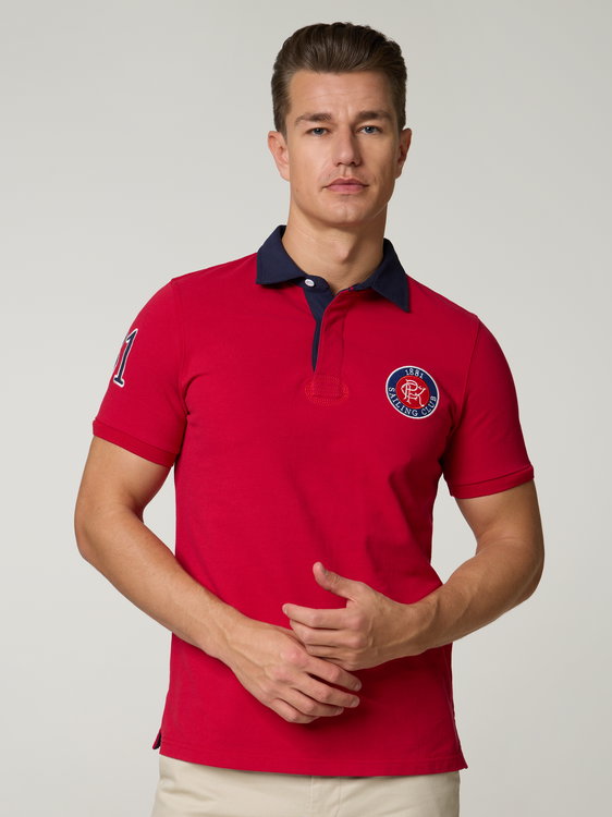 Bild von Poloshirt im Custom Fit