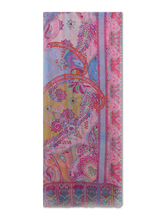 Bild von Schal mit Seide