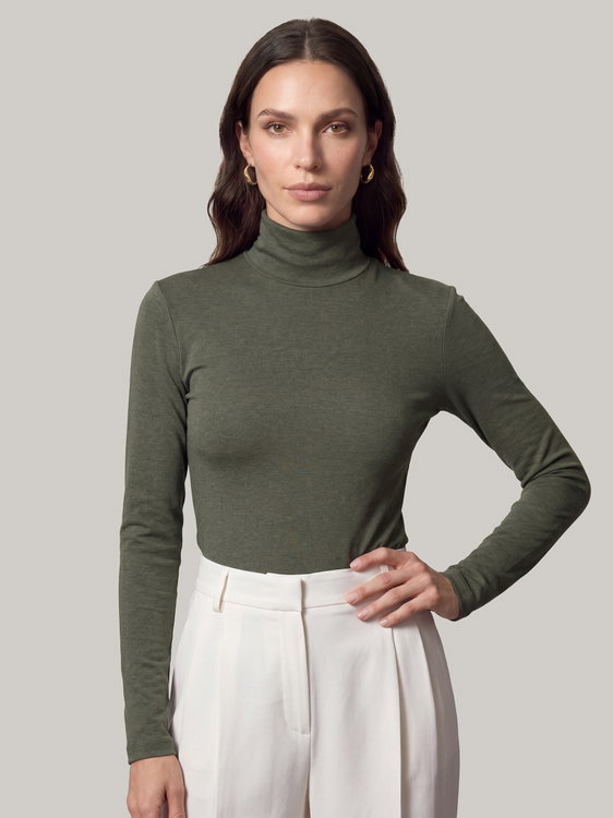 Image sur Pull à col roulé