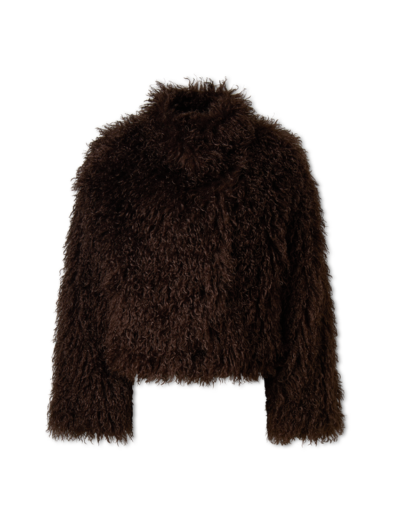 Image sur Veste en fausse fourrure