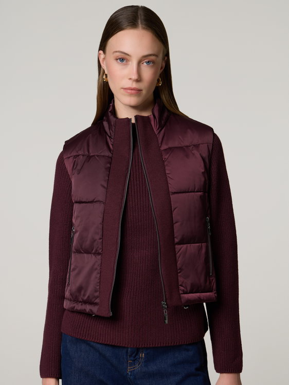 Bild von Steppgilet im Cropped Fit