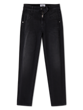 Bild von High Waist Jeans in Karotten-Form KACIE