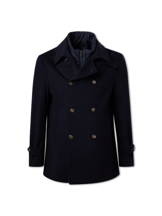 Image sur Veste caban en cachemire PEACOAT